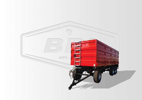 BPI 20 TON SIDE TIPPER TRAILER