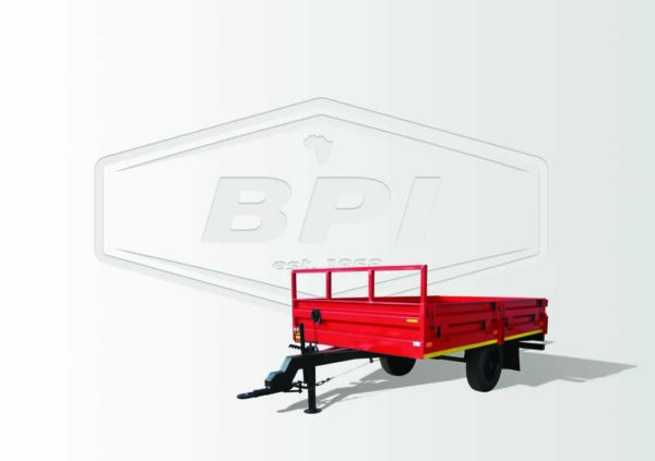 BPI 2 WHEEL FLATBED & DROP SIDE TRAILERS