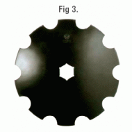 HARROW DISCS: NOTCHED