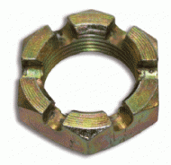 MF PLOUGH CASTLE NUT - DISC HUB