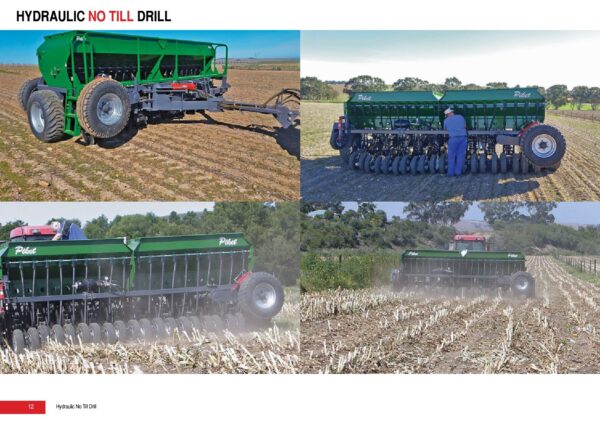 PIKET HYDRAULIC NO TILL DRILL