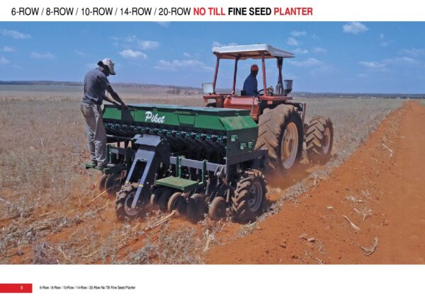 PIKET NO TILL FINE SEED PLANTER